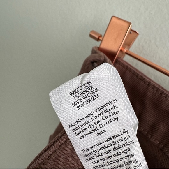 Pacsun Brown Stretch Low Rise Flare Size 25 - Picture 5 of 10